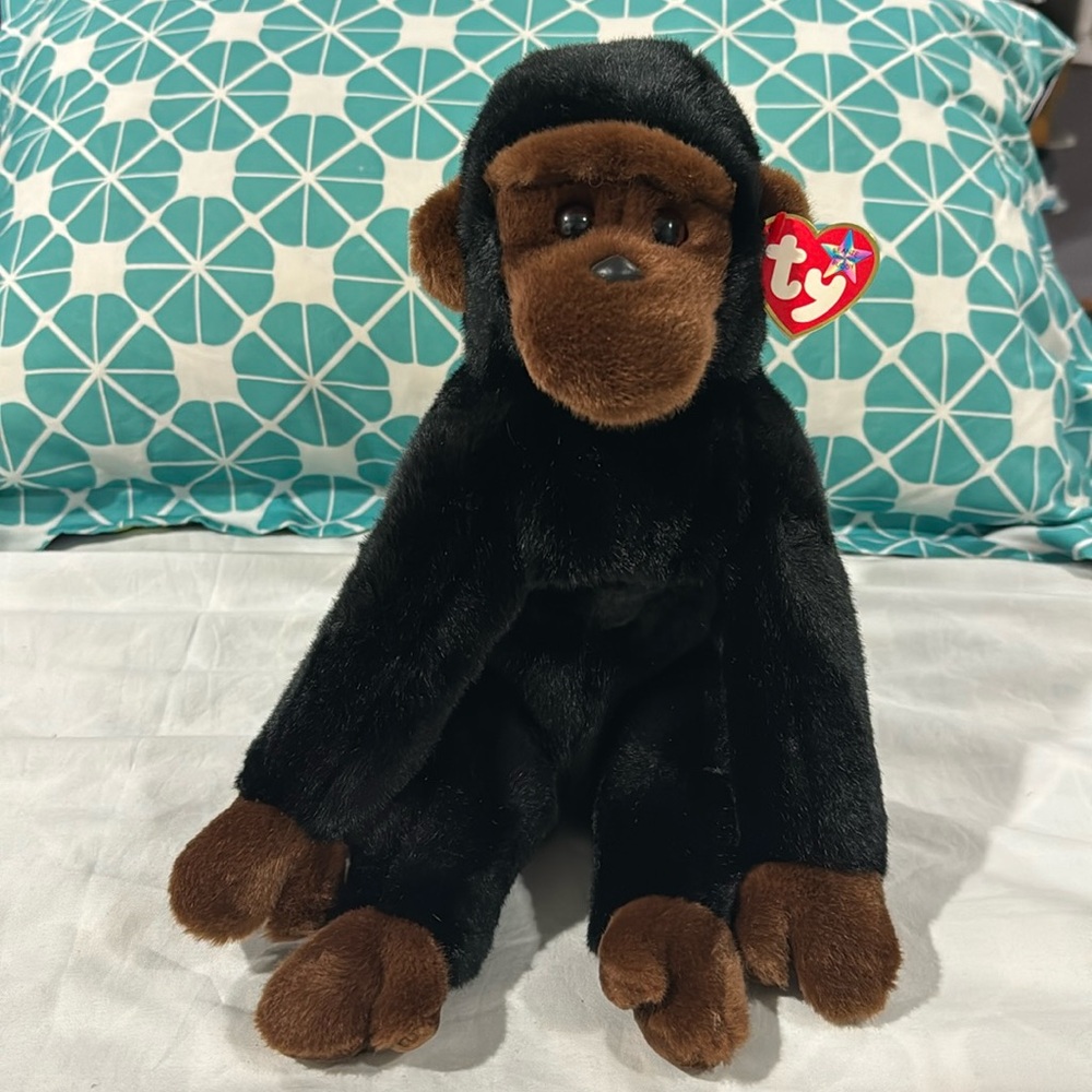 Ty beanie 10.5” gorilla Congo